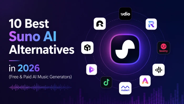 10 Best Suno AI Alternatives in 2026 (Free & Paid AI Music Generators)