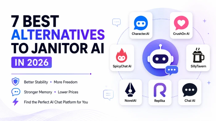 7 Best Alternatives to Janitor AI in 2026
