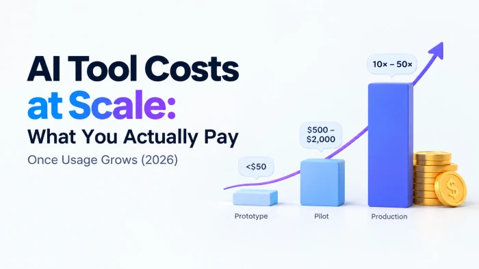 AI Tool Costs at Scale: What You Actually Pay Once Usage Grows (2026)