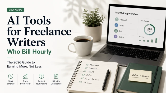 AI Tools for Freelance Writers Who Bill Hourly: The 2026 Guide to Earning More, Not Less