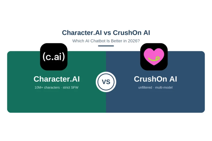 Character.AI vs CrushOn AI: Which AI Chatbot Is Better in 2026?