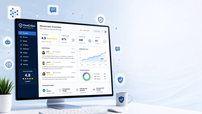 How AI Companies Can Build Visibility & Trust Through FirmCritics