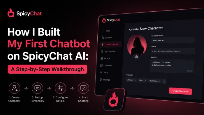 How I Built My First Chatbot on SpicyChat AI: A Step-by-Step Walkthrough