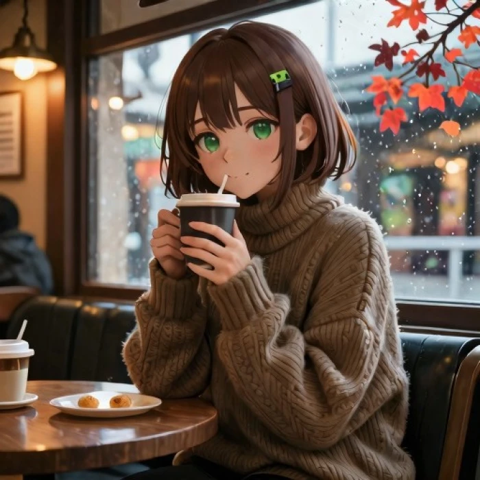 Yodayo generated anime image result from prompt with negative prompt specifications for image quality control including exclusions for bad anatomy watermarks text and deformed features