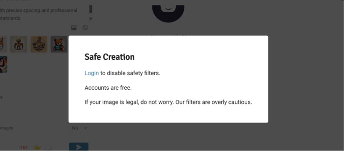 Hotpot.ai login requirement screen appearing after user entered logo creation prompt despite homepage messaging that no login was required showing marketing claim violation documented first-hand