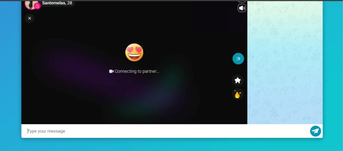 Mirami.chat video chat dashboard exposing video streaming interface with messaging overlay allowing text chat alongside video interaction for multi modal communication