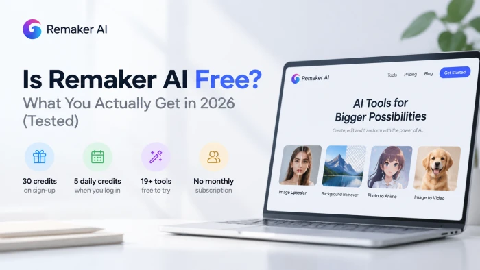 Is Remaker AI Free? What You Actually Get in 2026 (Tested)