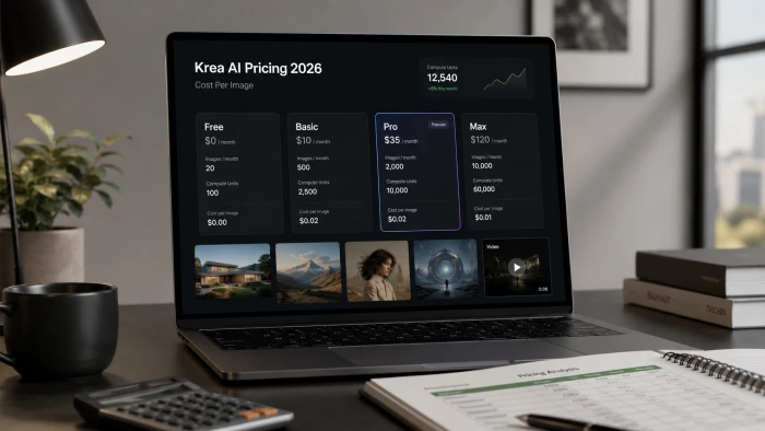 Krea AI Pricing (2026): What Every Plan Actually Costs Per Image