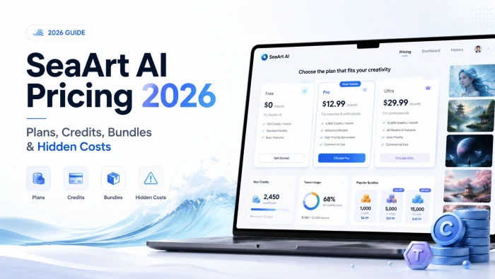 SeaArt AI Pricing (2026): Plans, Credits, Bundles and the Costs Nobody Warns You About